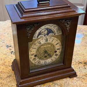 Seth Thomas Mantel Clock Moon Phase A401-004 7606